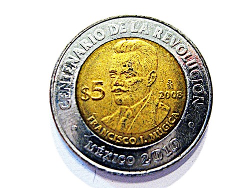 Mexiko pesos 2010 - 5,