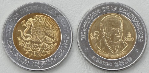 Mexiko pesos gedenkmünze - pesos,