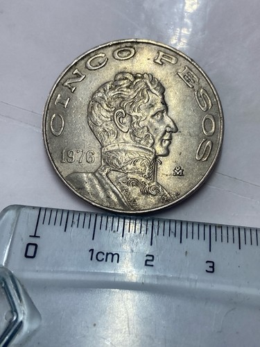 Mexiko pesos 1976 cinco - mexiko, –