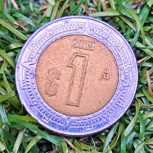 Mexiko peso 2009 - 1, bi-metall