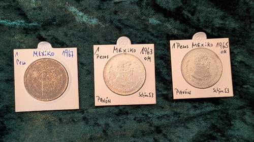 Peso mexico - peso, (silber)