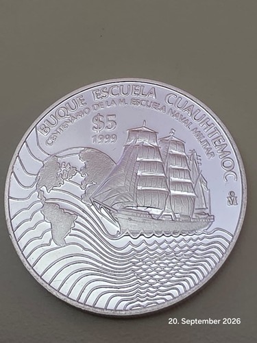 Pesos mexico 1999 - 5,