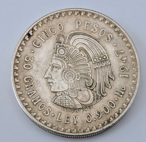 Pesos mexico 1947 - 5,