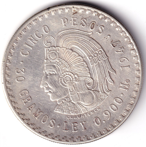 Mexiko 1947 5 - av-vd,