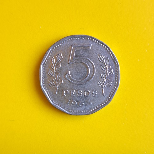 Peso münze aus argentinien - 5,