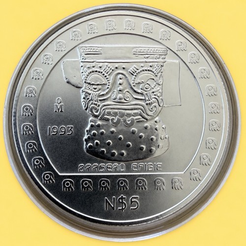 Mexiko 1993 brasero efigie - mexiko, mo