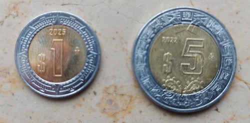 Mexico und pesos - 5,