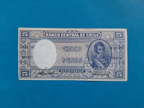 Pesos chile geldschein - 1, /