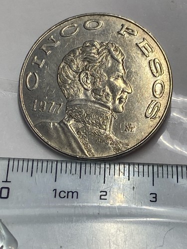 Mexiko pesos 1977 - pesos, –