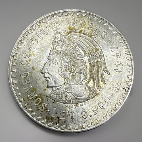 Mexiko pesos 1947 mo - mexiko, 5