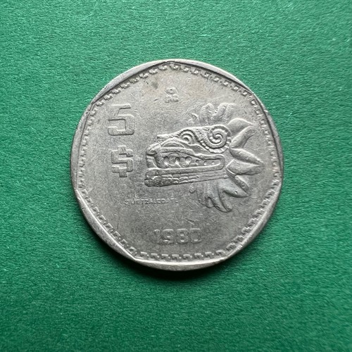 Pesos 1980 mexiko - 5,