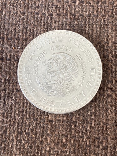 Silber münze mexiko 5 - oz,
