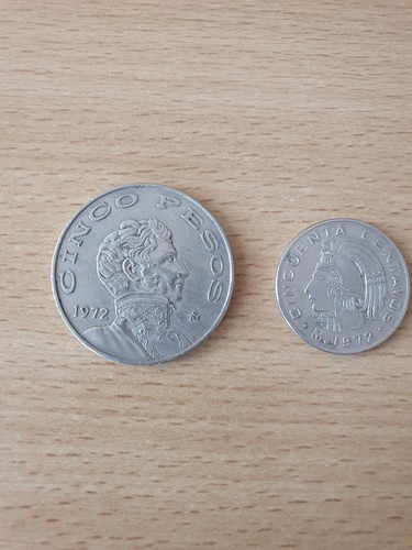 Mexiko cinco pesos - pesos,