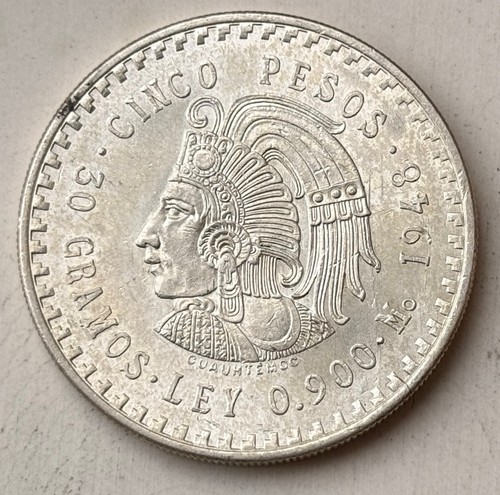 Mexiko pesos 1948 cuauhtemoc - 5,
