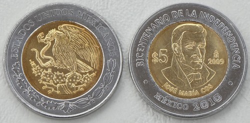 Mexiko pesos 2009 - pesos,