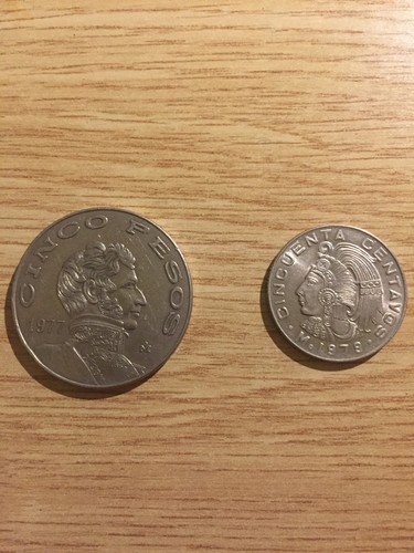 Mexiko cinco pesos 5 - (,