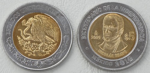 Mexiko pesos 2009 - mexiko,