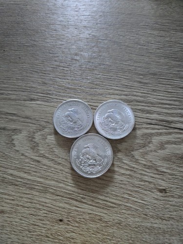 Silbermünze mexiko pesos - mexiko,