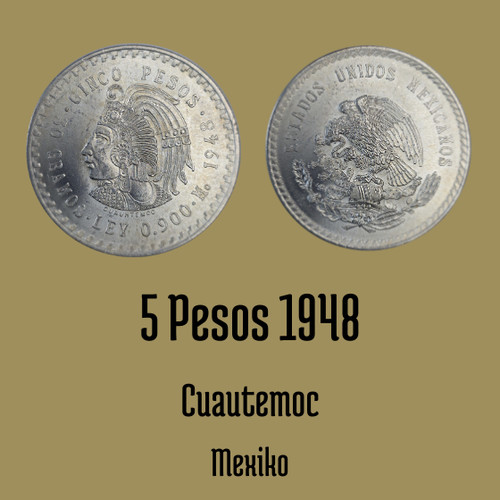 Mexiko pesos 1948 - mexiko,