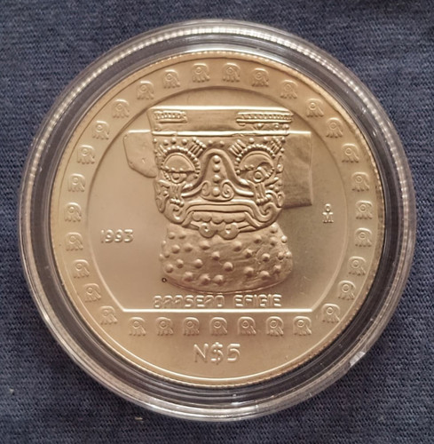 Pesos 1993 mexiko - pesos,