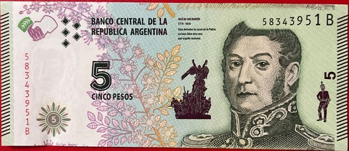 Argentinien 5 peso - argentinien,