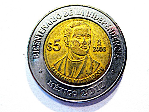 Mexiko pesos 2010 - 5,