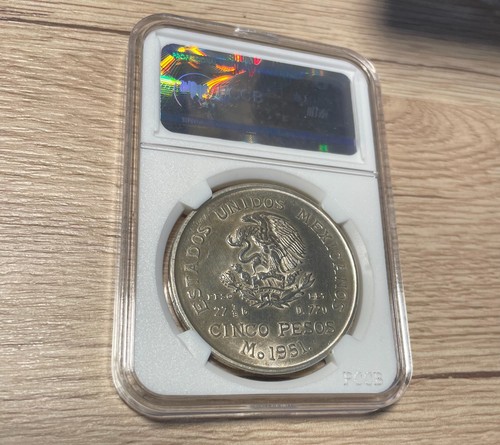 Pesos 1951 mexico - 5,