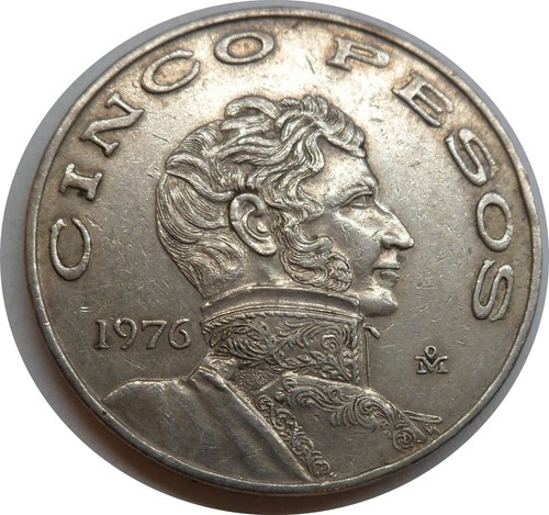 Mexiko pesos 1976 su - 1976,
