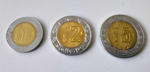 Mexiko und pesos set - 5, (3