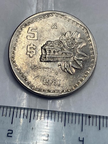 Pesos mexiko 1981 - ⁠5,